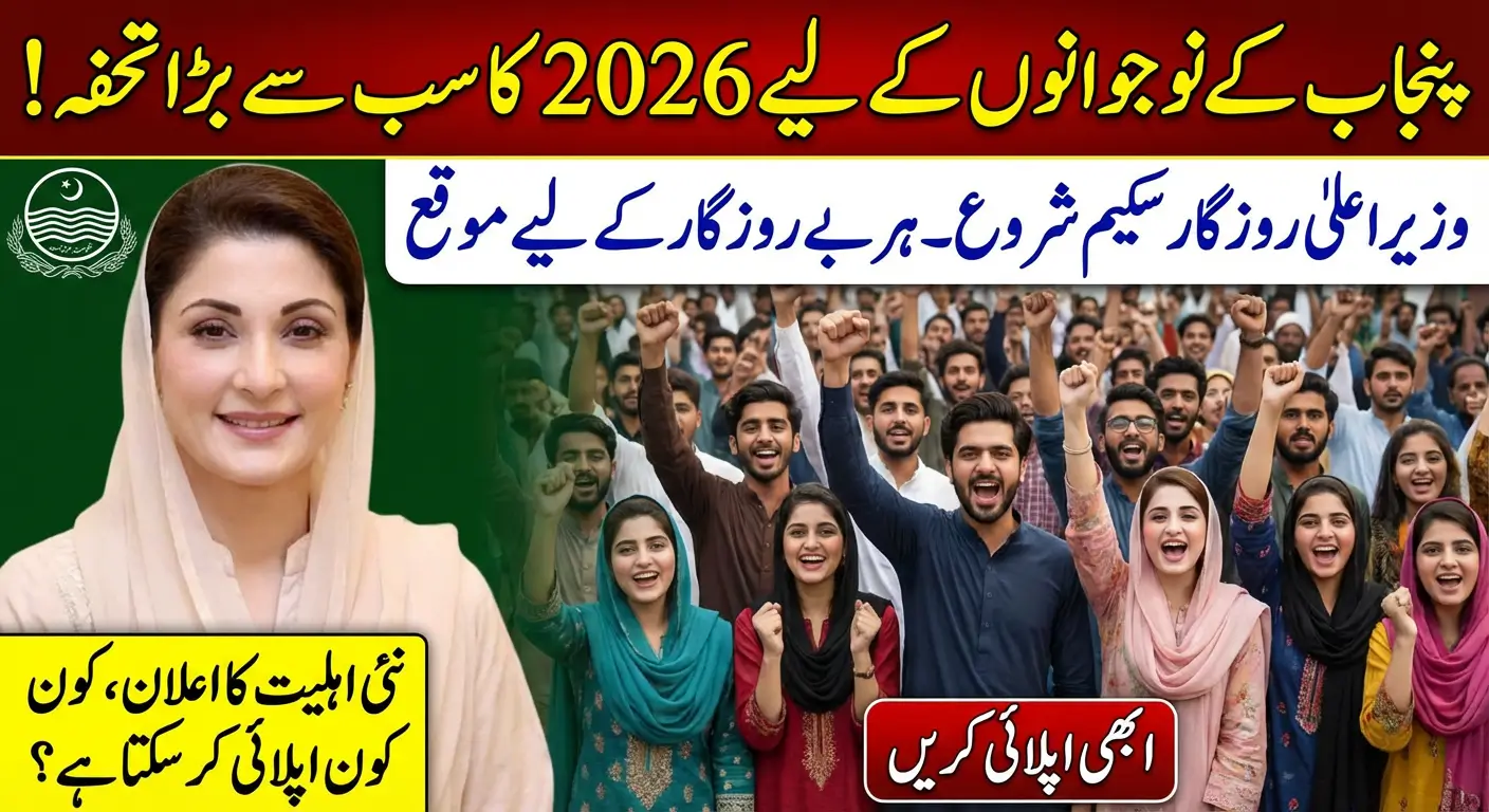 CM Punjab Rozgar Scheme 2026 New Eligibility Requirements Released