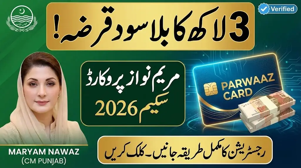 What Is Parwaaz Card & How to Get 3Lakh Interest Free Loan Complete Guide